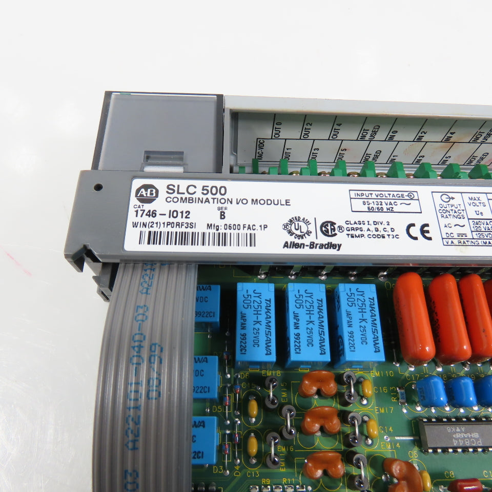 Allen Bradley 1746-IO12 Ser B SLC 500 Combination I/O Module