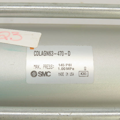 SMC CDLAGN63-470-D Double Acting Air Cylinder 63mm Bore 470mm Stroke