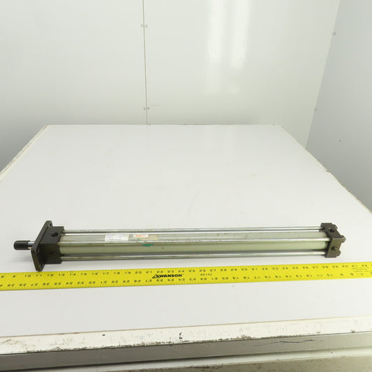 Toyooki TFA-SA 1FA40B70B600ABD Double Acting Air Cylinder 40mm Bore 600mm Stroke