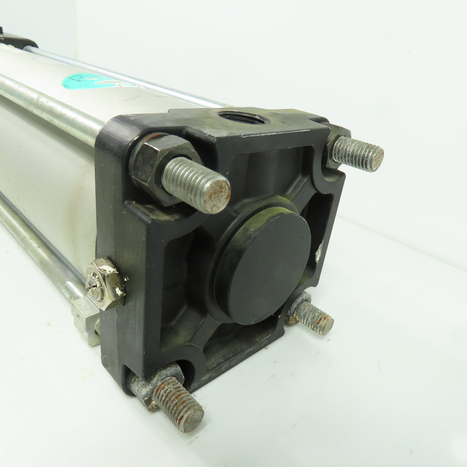 SMC T-CDLABN100-300-E-J59W Pneumatic Cylinder W/Brake 100mm Bore 300mm Stroke
