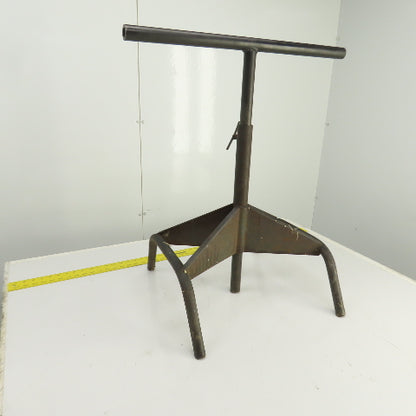25" Wide Steel Saw Cut Off Material Support Stand Adjustable Height 29"-44"