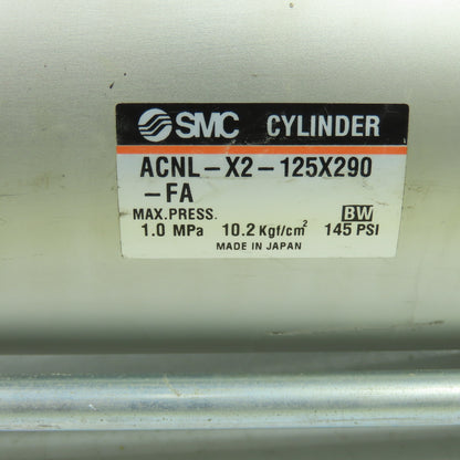SMC ACNL-X2-125X290 Double Acting Pneumatic Cylinder 125mm Bore 290mm Stroke