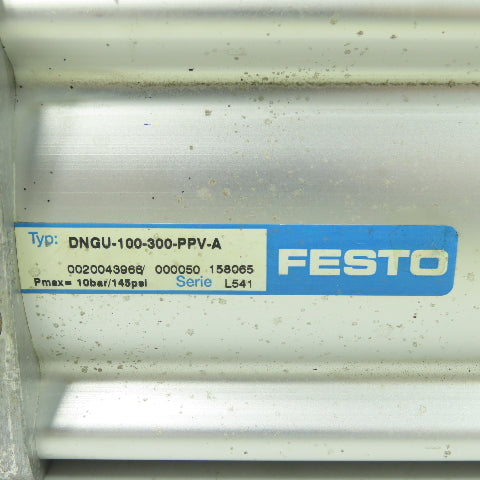 Festo DNGU-100-300-PPV-A Double Action Pneumatic Cylinder 100mm Bore 300mmStroke
