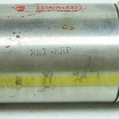 Bimba 241-NRP Single Acting Stainless Pneumatic Cylinder 1-3/4" Bore 1" Stroke