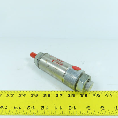 Bimba 241-NRP Single Acting Stainless Pneumatic Cylinder 1-3/4" Bore 1" Stroke