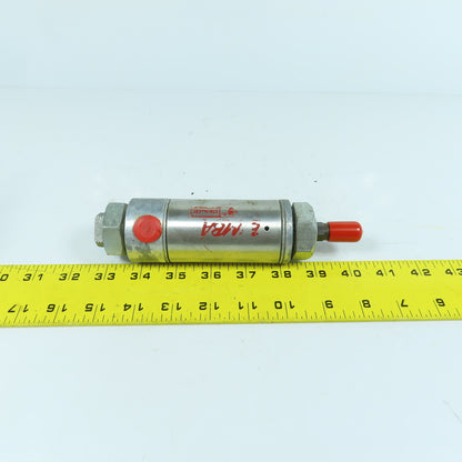 Bimba 241-NRP Single Acting Stainless Pneumatic Cylinder 1-3/4" Bore 1" Stroke