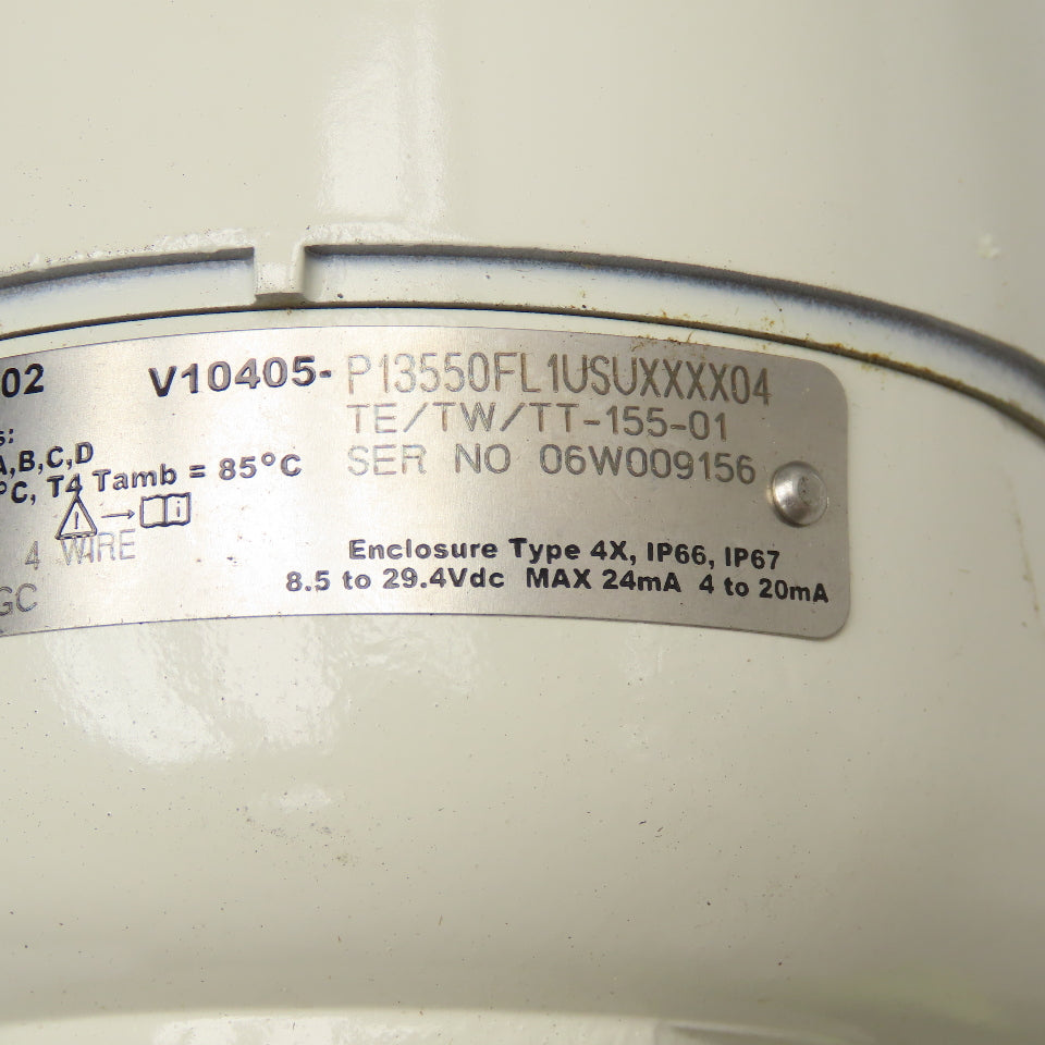 ABB V10405-P13550FL1USUXXXX04 TE/TW/TT-155-01 Flange Mounted Temp Sensor 0-200°F
