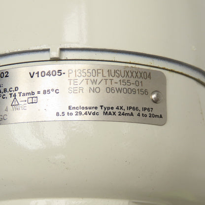 ABB V10405-P13550FL1USUXXXX04 TE/TW/TT-155-01 Flange Mounted Temp Sensor 0-200°F