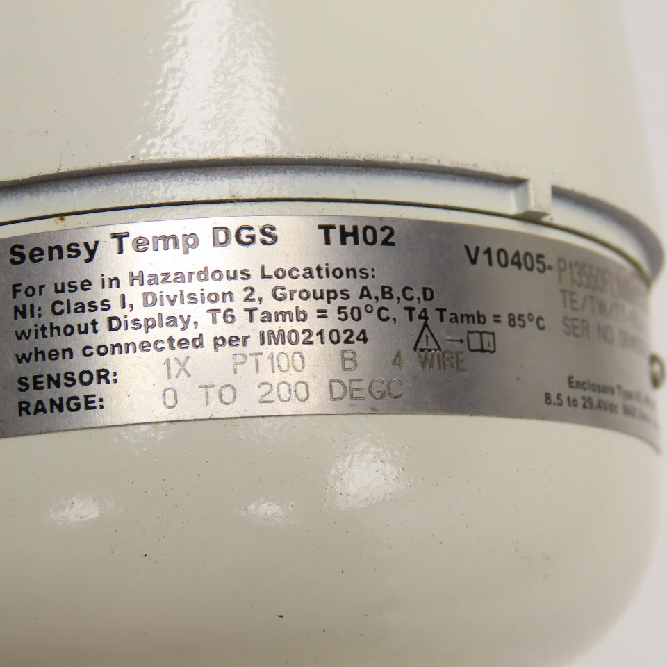 ABB V10405-P13550FL1USUXXXX04 TE/TW/TT-155-01 Flange Mounted Temp Sensor 0-200°F