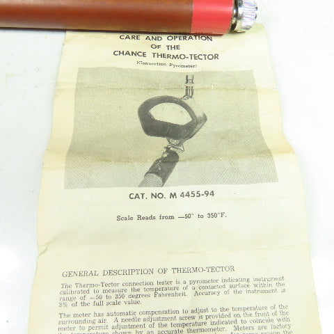 A.B. Chance M 4455-94 Thermo-Tector -50° to 350°F