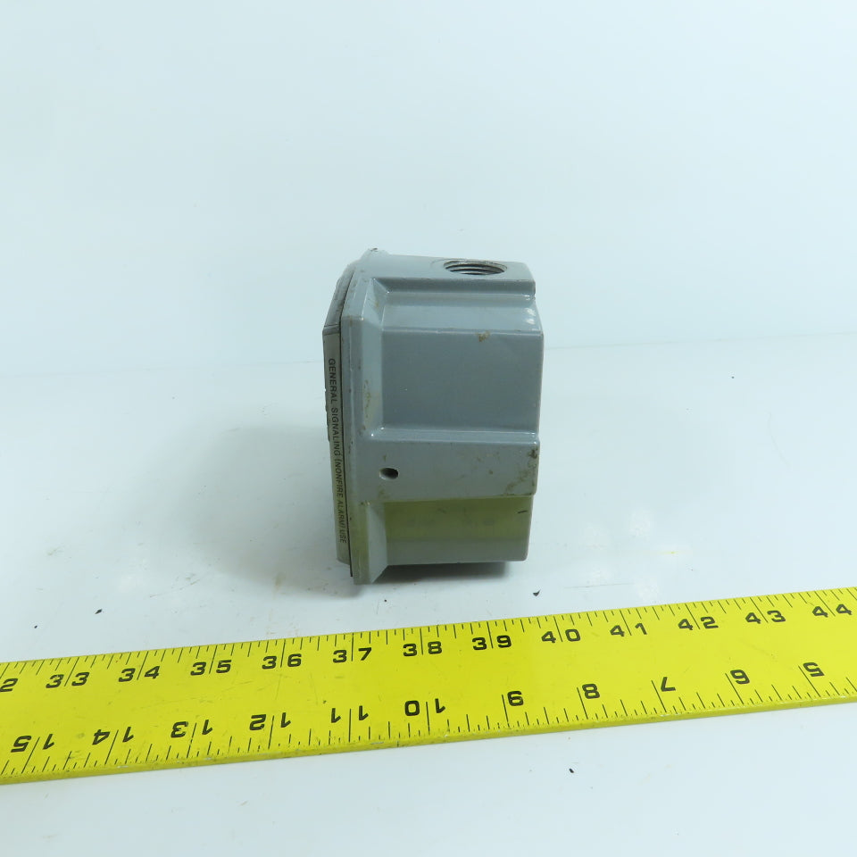 Edwards 877-G1 Signaling Device Alarm Vibrating Horn 24VDC