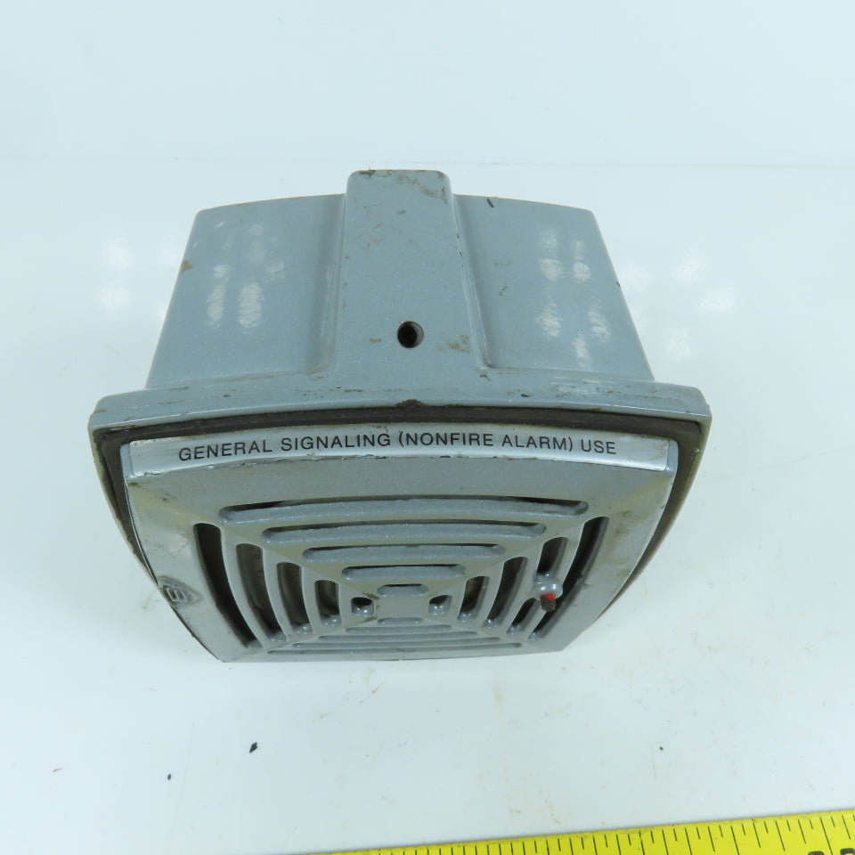 Edwards 877-G1 Signaling Device Alarm Vibrating Horn 24VDC