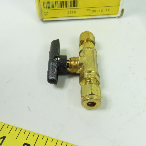 4Z-B2LJ-BP Instrumentation Ball Valve 2-Way Brass