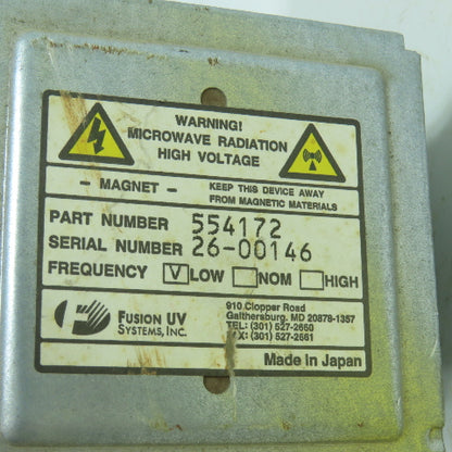Fusion 554172 Microwave Generator (Low Frequency)