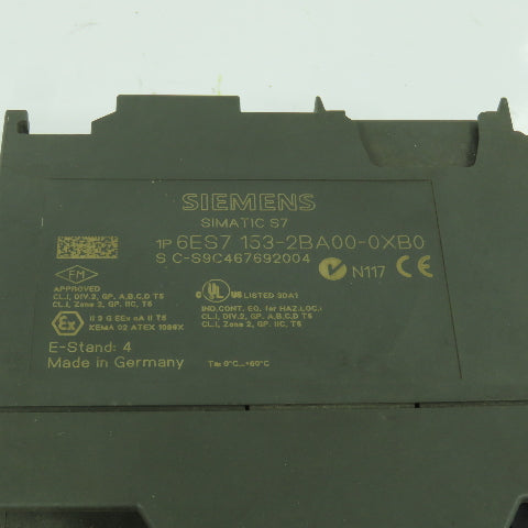 Siemens 6ES7 153-2BA00-0XB0 Interface Module ET 200M