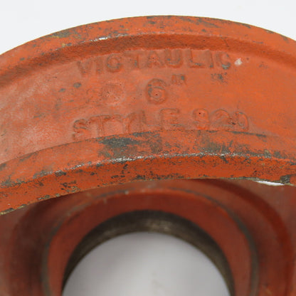Victaulic Style 920 6" T-Clamp x 4" NPT Threaded Branch TEE
