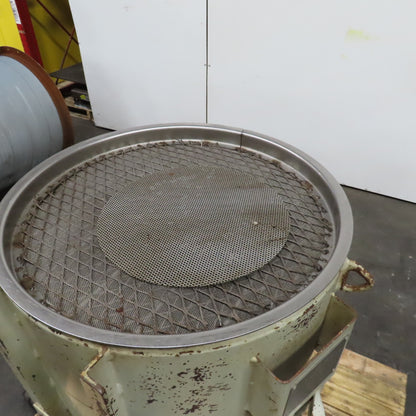 Morfab 3.5 Cubic Foot Sandblaster Abrasive Blasting Pressure Feeder Pot 150PSI