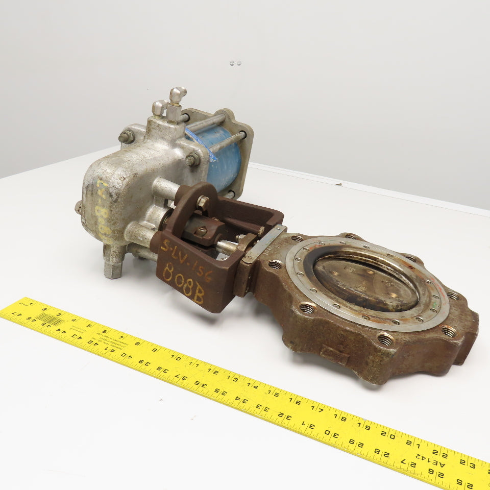 Jamesbury 6-815L-11-3600TT 6" Butterfly Valve Pneumatic Actuator ST-200V