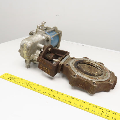 Jamesbury 6-815L-11-3600TT 6" Butterfly Valve Pneumatic Actuator ST-200V