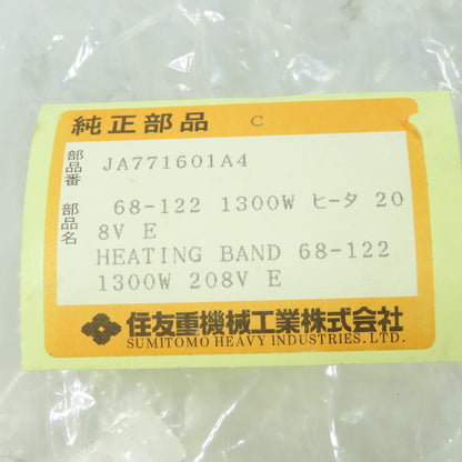 Sumitomo JA771601A4 68-122 Heating Band 1300W 208V