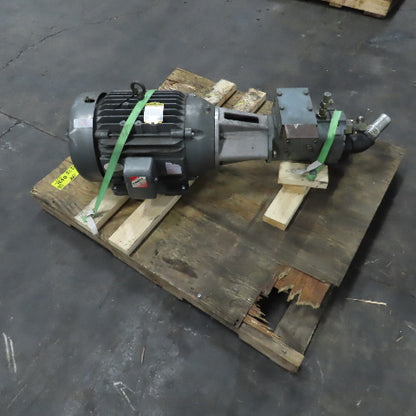 Oilgear PVWH-34-LSAY-HPNN-H20 20Hp 230/460V 3Ph Piston Pump 34GPM Parts/Repair