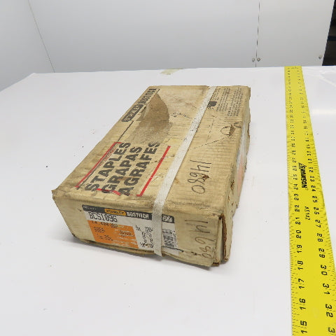 Stanley Bostitch BCS1096 16 Gauge Galvanized 1" Crown 21/32"Length Box Of 14,400