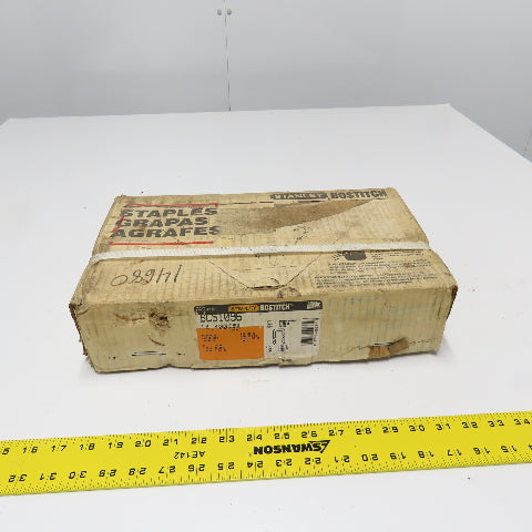 Stanley Bostitch BCS1096 16 Gauge Galvanized 1" Crown 21/32"Length Box Of 14,400