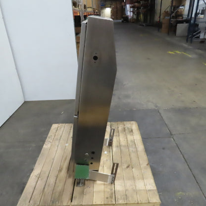 54" H x 18" W x 9" Deep Stainless Steel Operator Console Electrical Enclosure