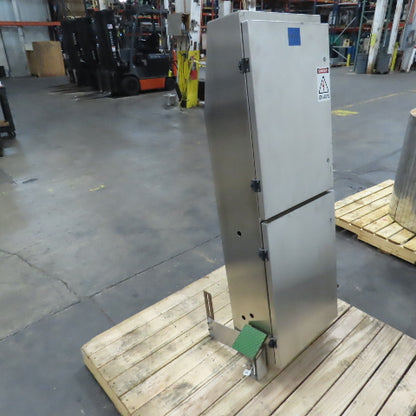 54" H x 18" W x 9" Deep Stainless Steel Operator Console Electrical Enclosure