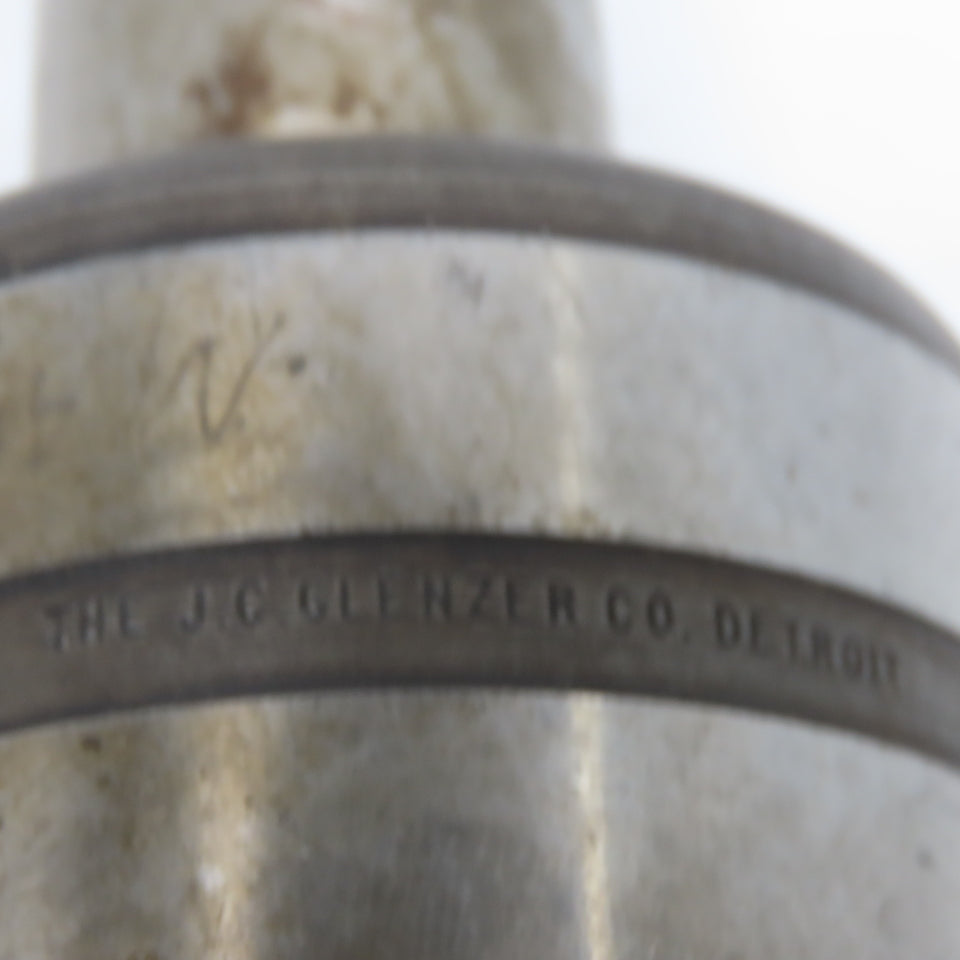J.C. Glenzer Co. Heavy Duty 1" Diameter Live Center No. 4MT Shank 9-1/4" OAL