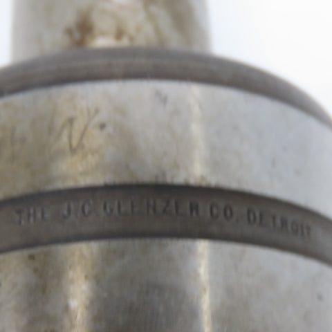 J.C. Glenzer Co. Heavy Duty 1" Diameter Live Center No. 4MT Shank 9-1/4" OAL