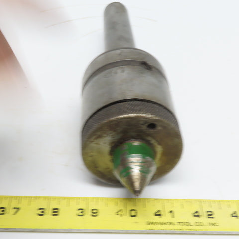J.C. Glenzer Co. Heavy Duty 1" Diameter Live Center No. 4MT Shank 9-1/4" OAL