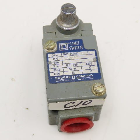 Square D 9007 B52A1 Limit Switch 600V Max