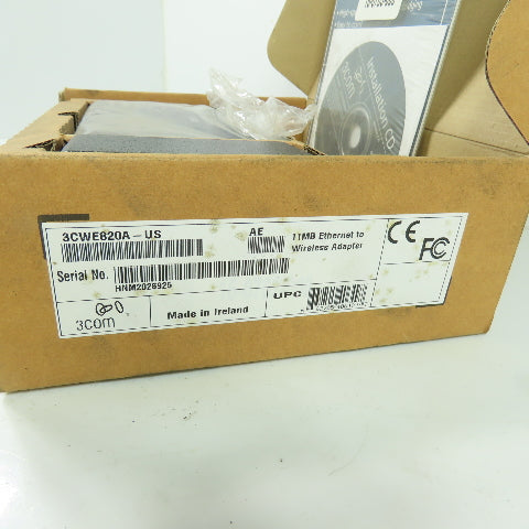 3Com 3CWE820A WL-310 11MB Ethernet Client Bridge Ethernet To Wireless Adapter