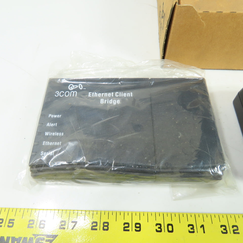 3Com 3CWE820A WL-310 11MB Ethernet Client Bridge Ethernet To Wireless Adapter