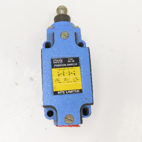 MTE 762-105 300V Roller Plunger Limit Switch