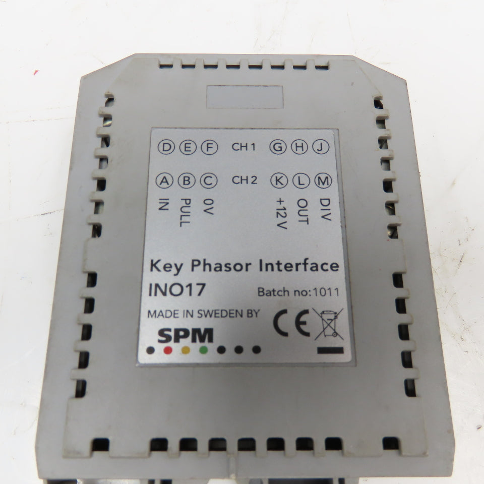 Timken SPM INO17 Tachometer Sensor Keyphaser Interface Module