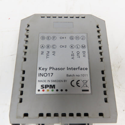 Timken SPM INO17 Tachometer Sensor Keyphaser Interface Module
