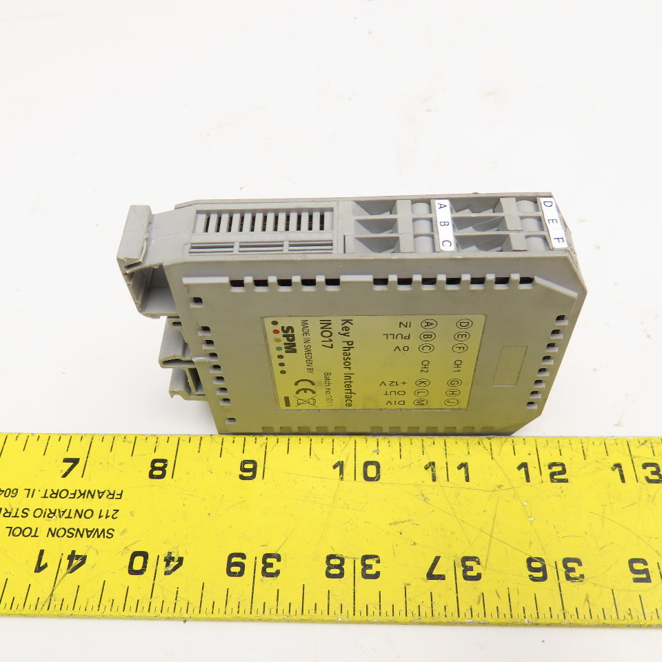 Timken SPM INO17 Tachometer Sensor Keyphaser Interface Module