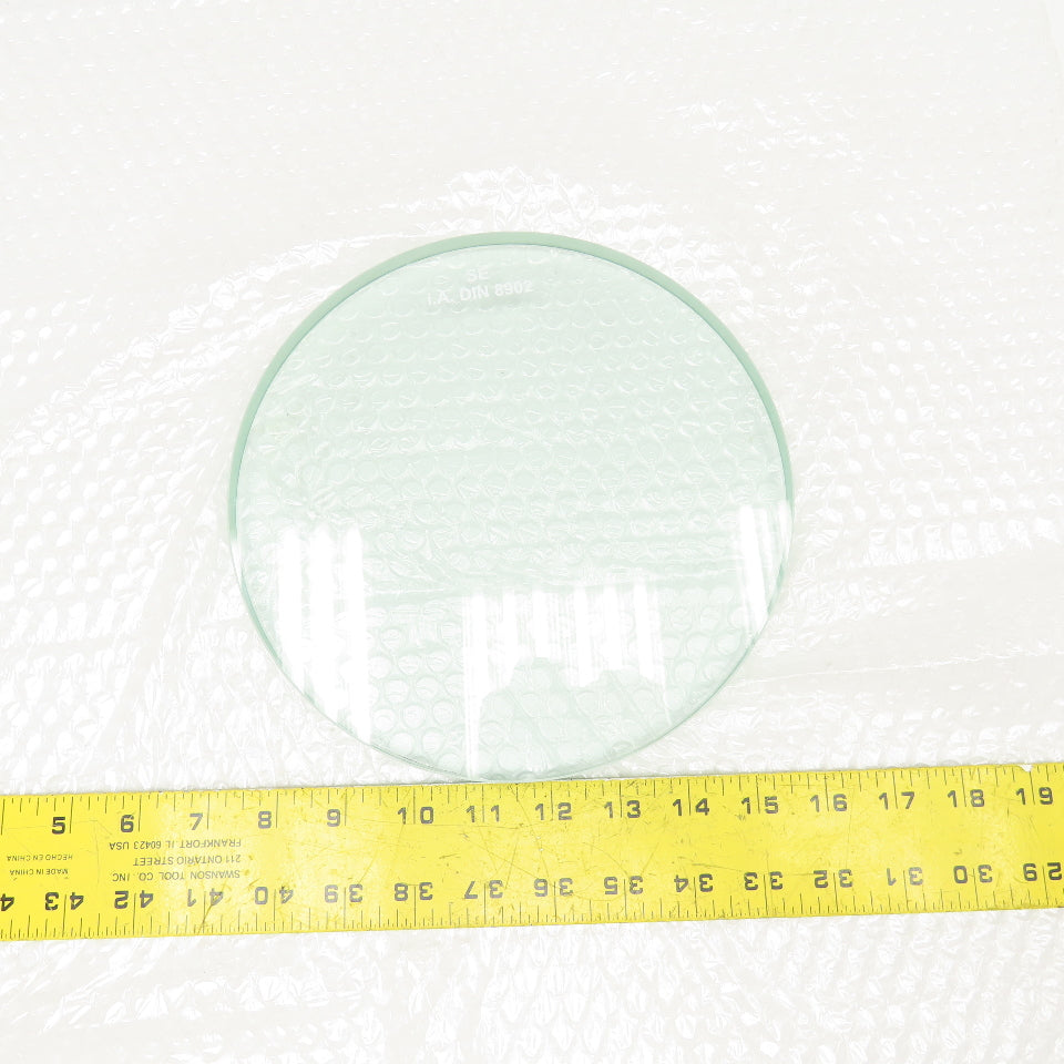 215mm x 19mm Thick SE iA DIN 8902 Soda Lime Sight Glass Disc
