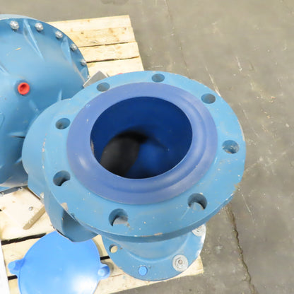 ITT 6-2538-M-34-32138-P1-A0-LS4 Dia-Flo 6" Weir Diaphragm Valve W/ Poly Liner