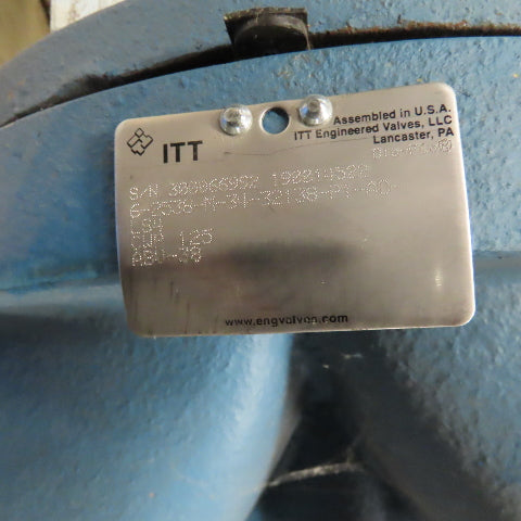 ITT 6-2538-M-34-32138-P1-A0-LS4 Dia-Flo 6" Weir Diaphragm Valve W/ Poly Liner
