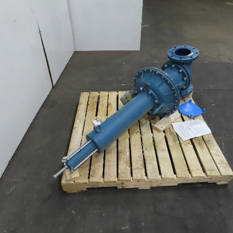 ITT 6-2538-M-34-32138-P1-A0-LS4 Dia-Flo 6" Weir Diaphragm Valve W/ Poly Liner