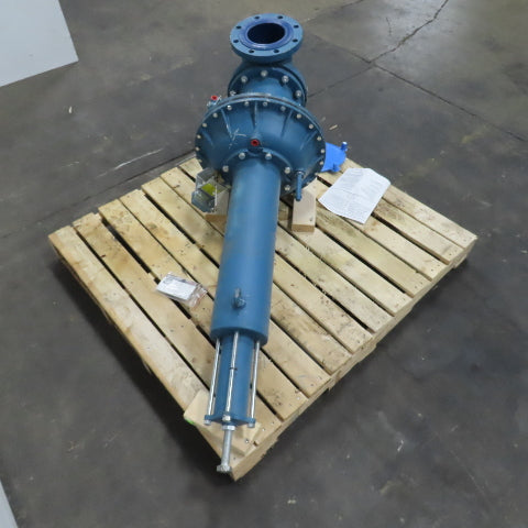 ITT 6-2538-M-34-32138-P1-A0-LS4 Dia-Flo 6" Weir Diaphragm Valve W/ Poly Liner