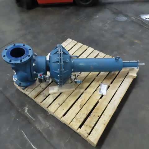 ITT 6-2538-M-34-32138-P1-A0-LS4 Dia-Flo 6" Weir Diaphragm Valve W/ Poly Liner