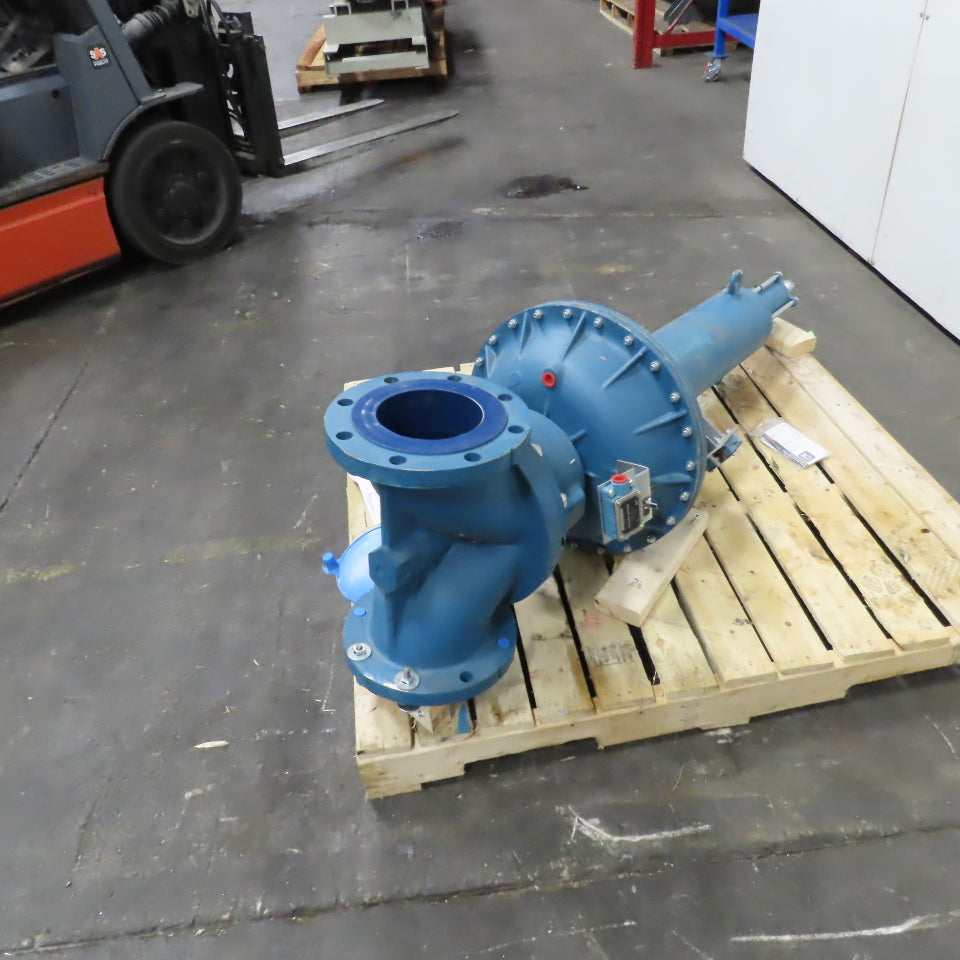 ITT 6-2538-M-34-32138-P1-A0-LS4 Dia-Flo 6" Weir Diaphragm Valve W/ Poly Liner