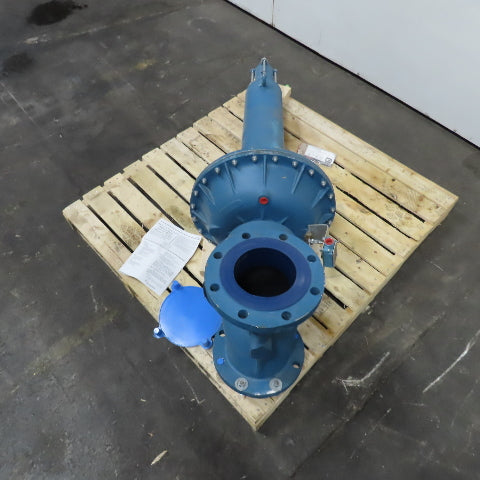 ITT 6-2538-M-34-32138-P1-A0-LS4 Dia-Flo 6" Weir Diaphragm Valve W/ Poly Liner