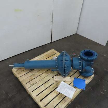 ITT 6-2538-M-34-32138-P1-A0-LS4 Dia-Flo 6" Weir Diaphragm Valve W/ Poly Liner