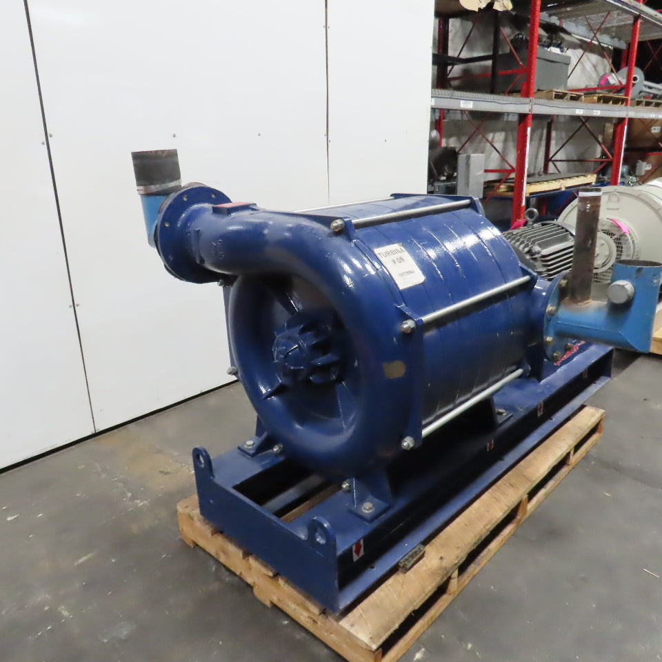 Spencer CS37R1B2 60HP Power Mizer Multistage Centrifugal Blower 460V 3PH 515 CFM
