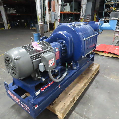 Spencer CS37R1B2 60HP Power Mizer Multistage Centrifugal Blower 460V 3PH 515 CFM